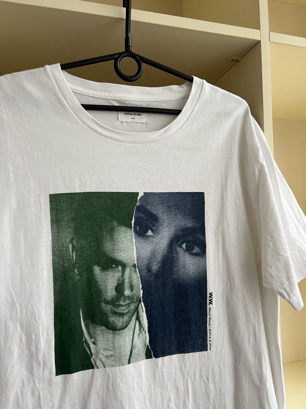 Wood Wood Wood Wood T-Shirt Tee White Size L Size US L / EU 52-54 / 3 - 5 Thumbnail