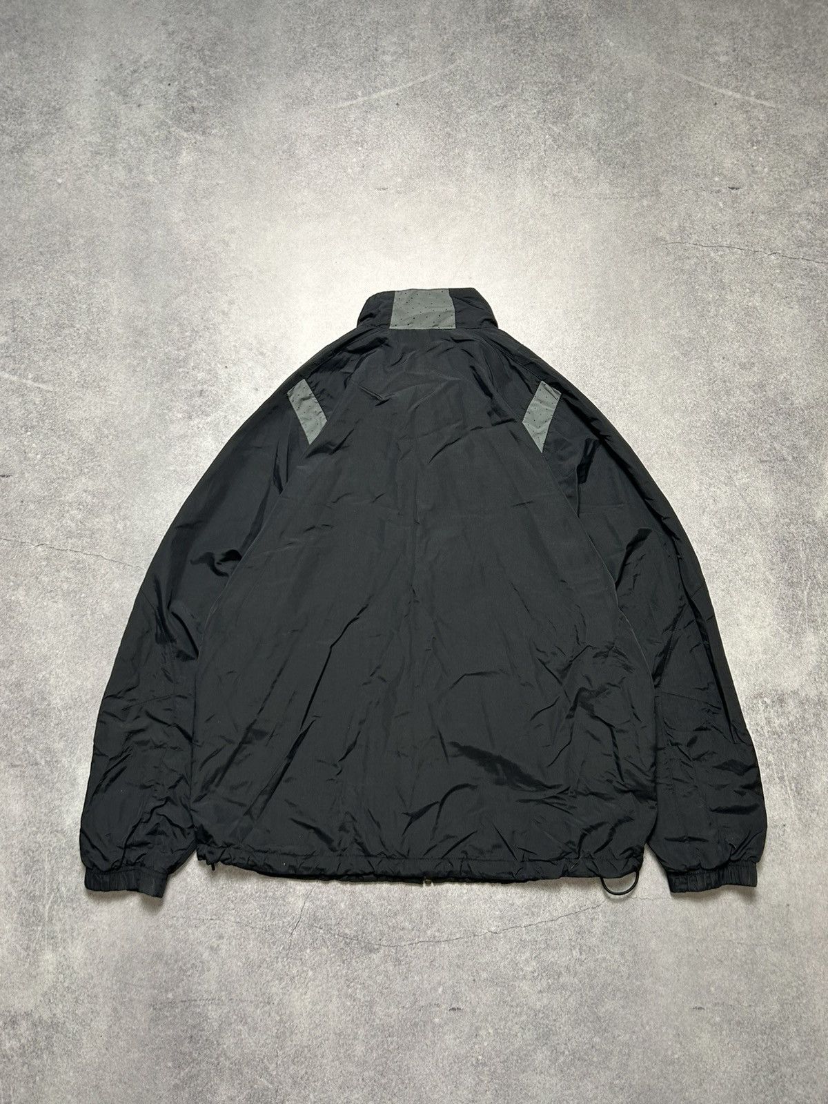 Nike × Vintage Vintage 2000’s Nike Small Logo Full Zip Track Jacket Drill Size US L / EU 52-54 / 3 - 3 Thumbnail