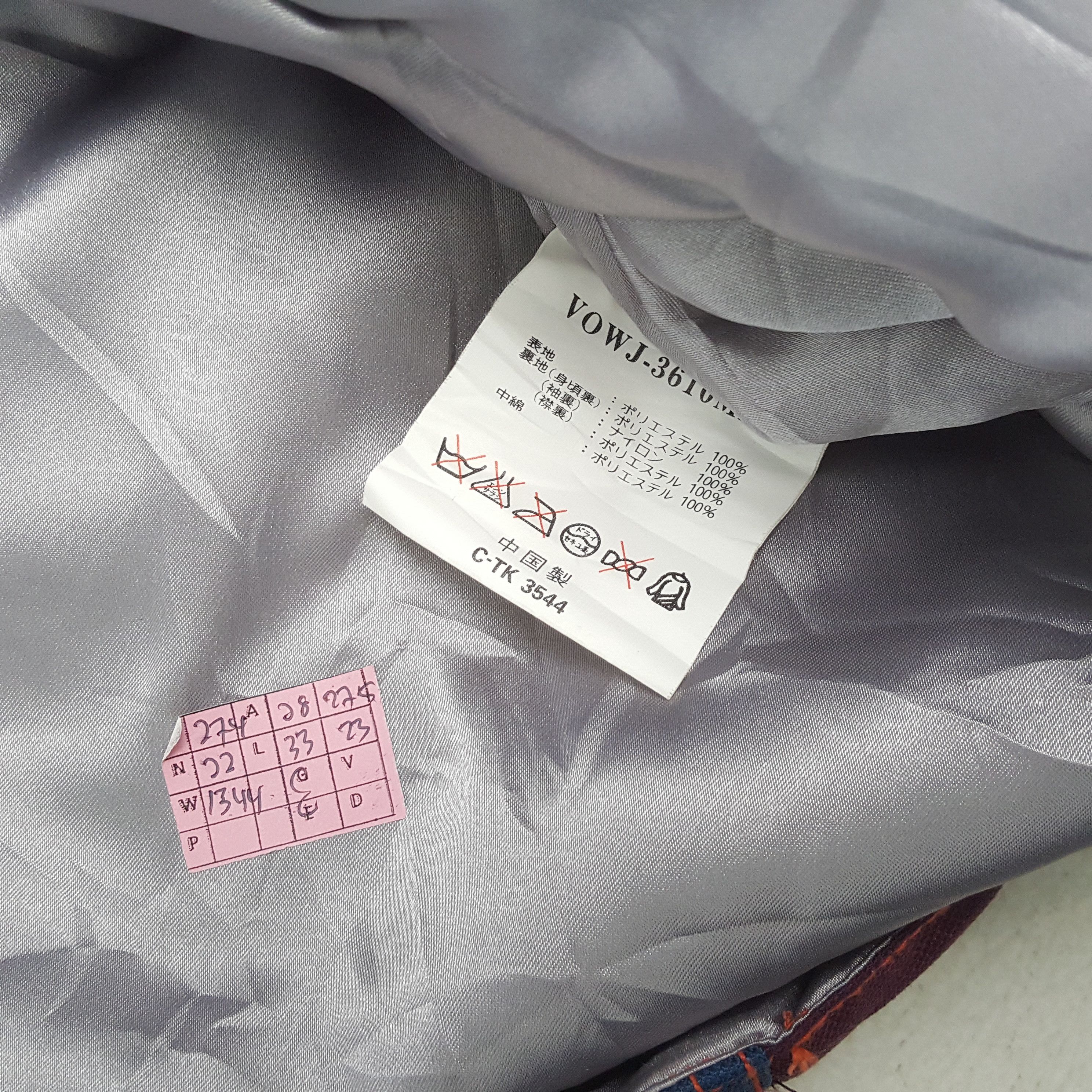 Vintage VOLPHA Nice Design Jacket Size US XXL / EU 58 / 5 - 8 Thumbnail