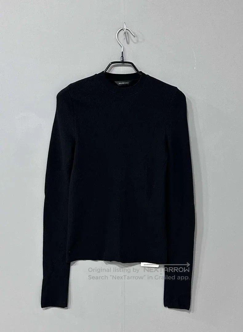 Balenciaga Balenciaga Logo Knitwear Size US L / EU 52-54 / 3 - 1 Thumbnail