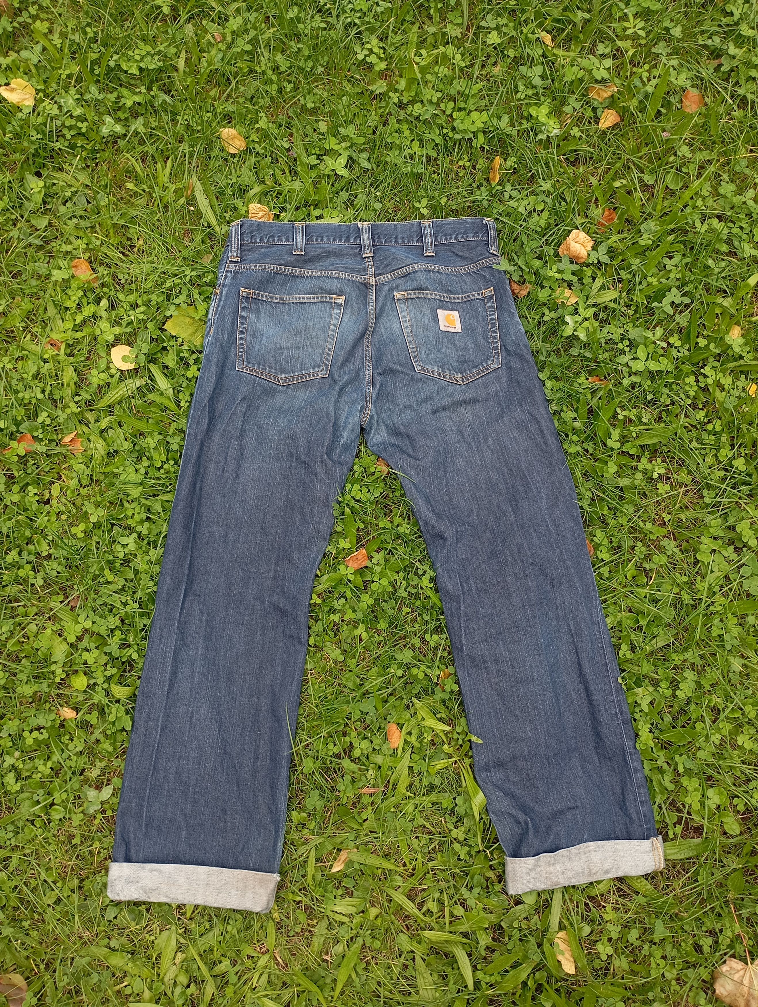 Carhartt × Vintage Vintage Carhartt Y2K Rockin Pant denim jeans Size US 34 / EU 50 - 1 Thumbnail
