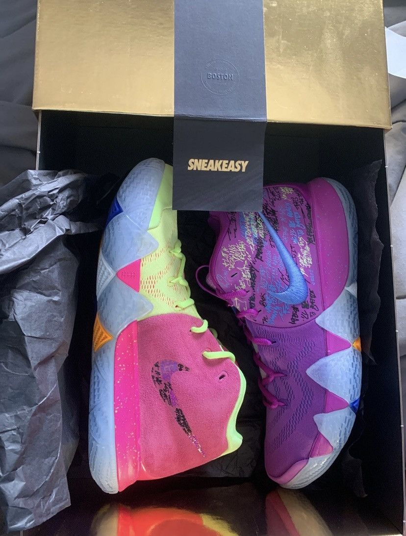 Nike RARE GRAIL Nike Kyrie 4 Confetti SneakEasy Size 10.5 Size US 10.5 / EU 43-44 - 2 Thumbnail