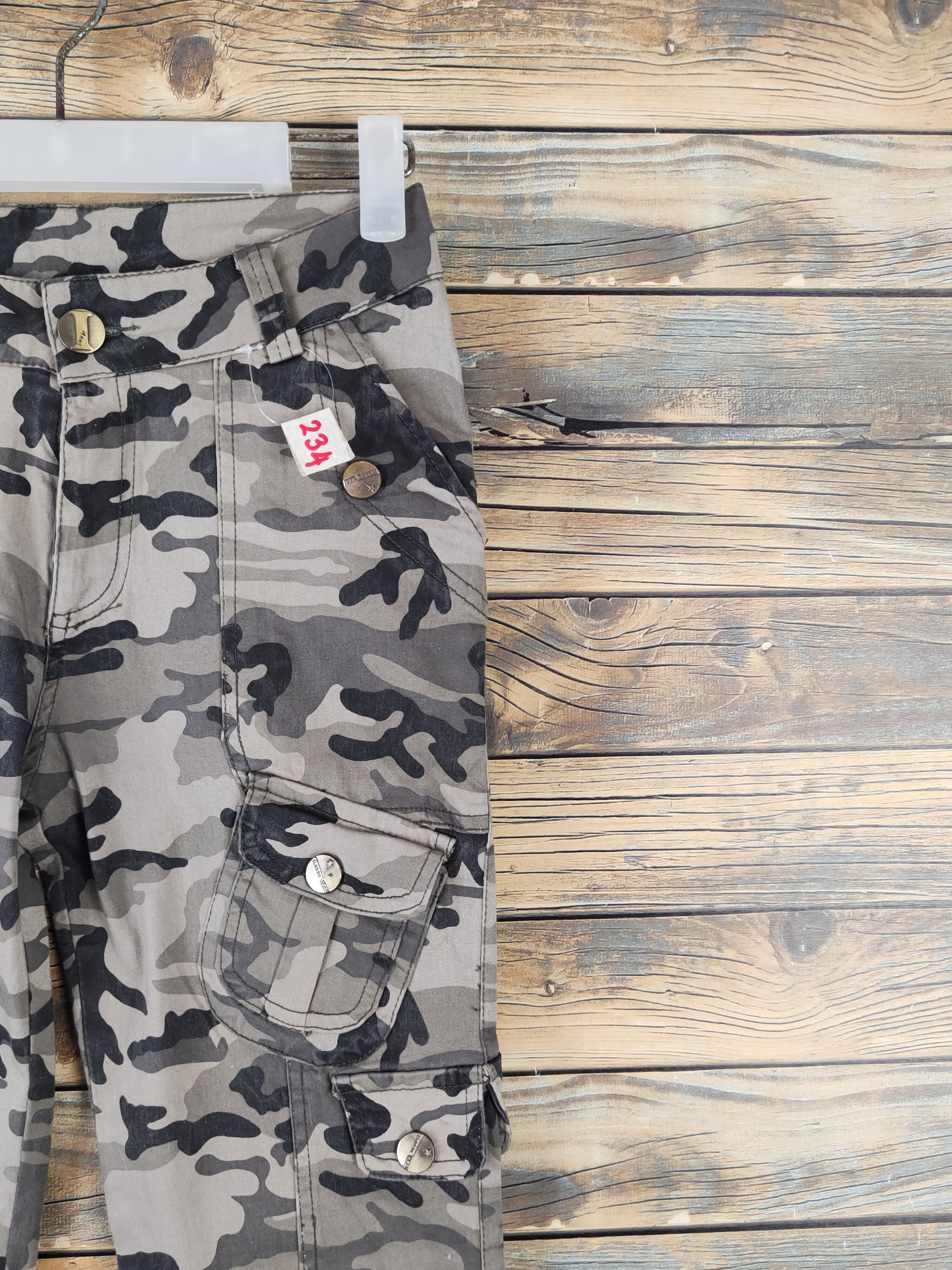 Japanese Brand DLL Japanese Brand Camouflage Multipocket Cargo Pants #234 Size 26" / US 2 / IT 38 - 5 Thumbnail