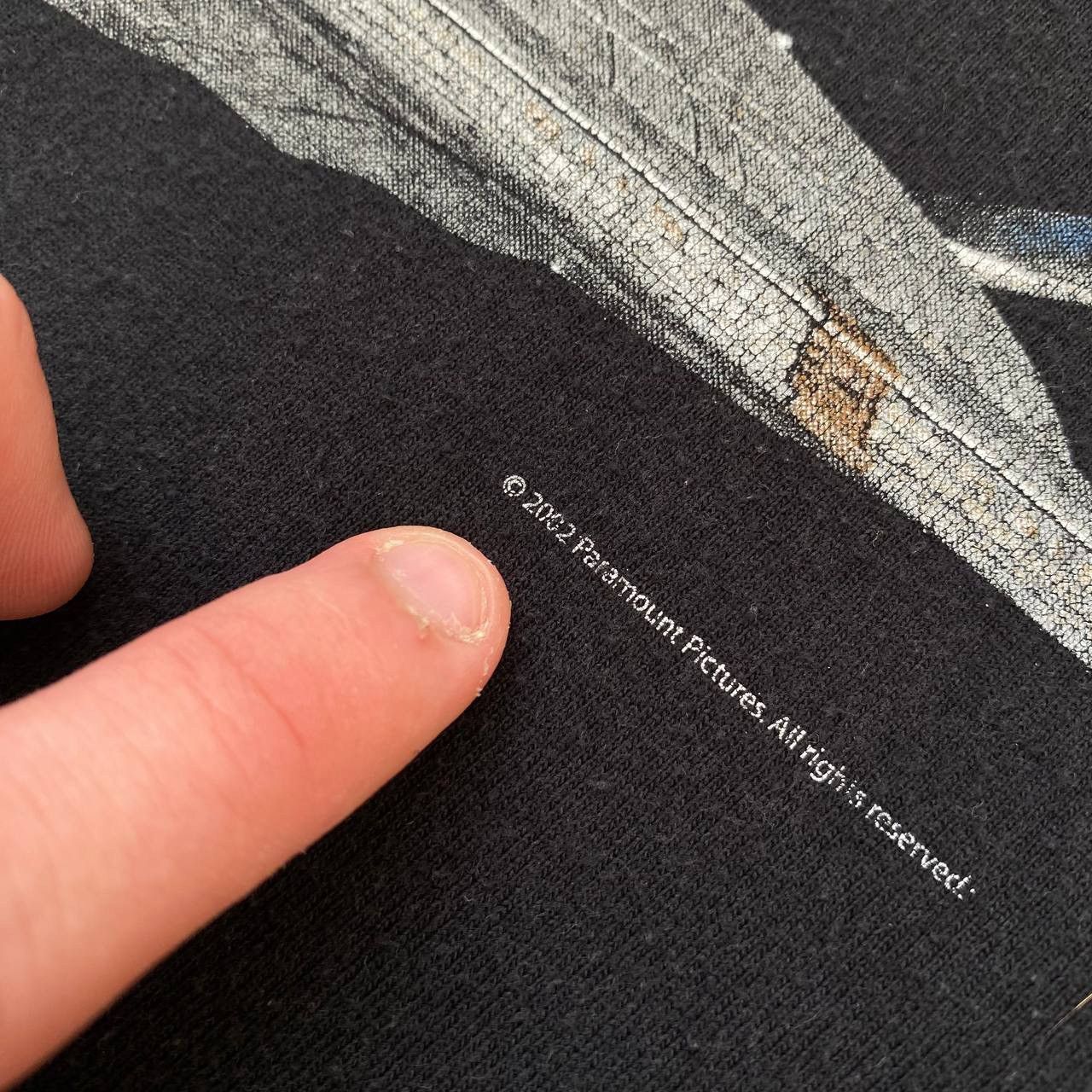 Streetwear × Vintage 2002 STAR WARS ENTERPRISE PARAMOUNT PICTURES TEE Size US L / EU 52-54 / 3 - 4 Thumbnail