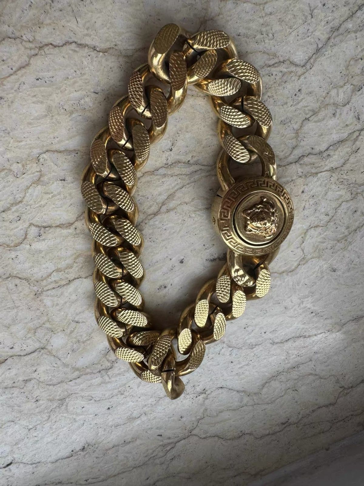 Versace Medusa logo chain bracelet Size ONE SIZE - 1 Thumbnail