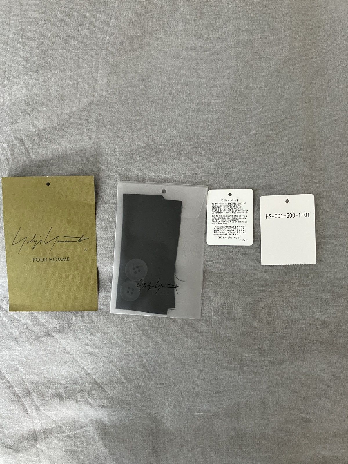 Yohji Yamamoto Yohji Yamamoto Pour Homme SS24 Shirt Jacket Size US S / EU 44-46 / 1 - 11 Thumbnail