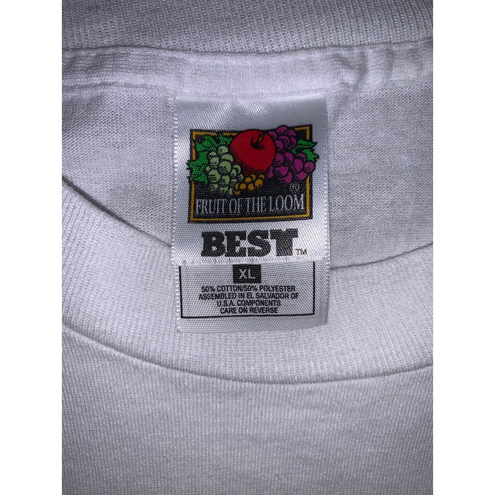 Fruit Of The Loom × Vintage Vintage James Dean T Shirt XL Single Stitch Indiana Car Show Size US XL / EU 56 / 4 - 3 Thumbnail