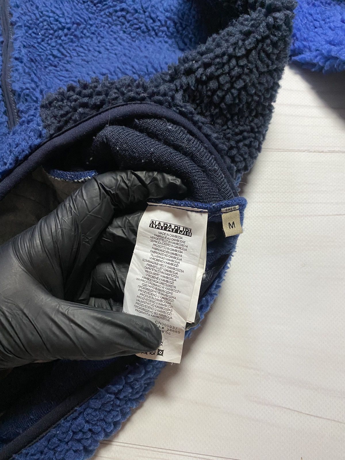Napapijri Napapijri Yupik hood 1 sherpa fleece jacket Size US M / EU 48-50 / 2 - 4 Thumbnail