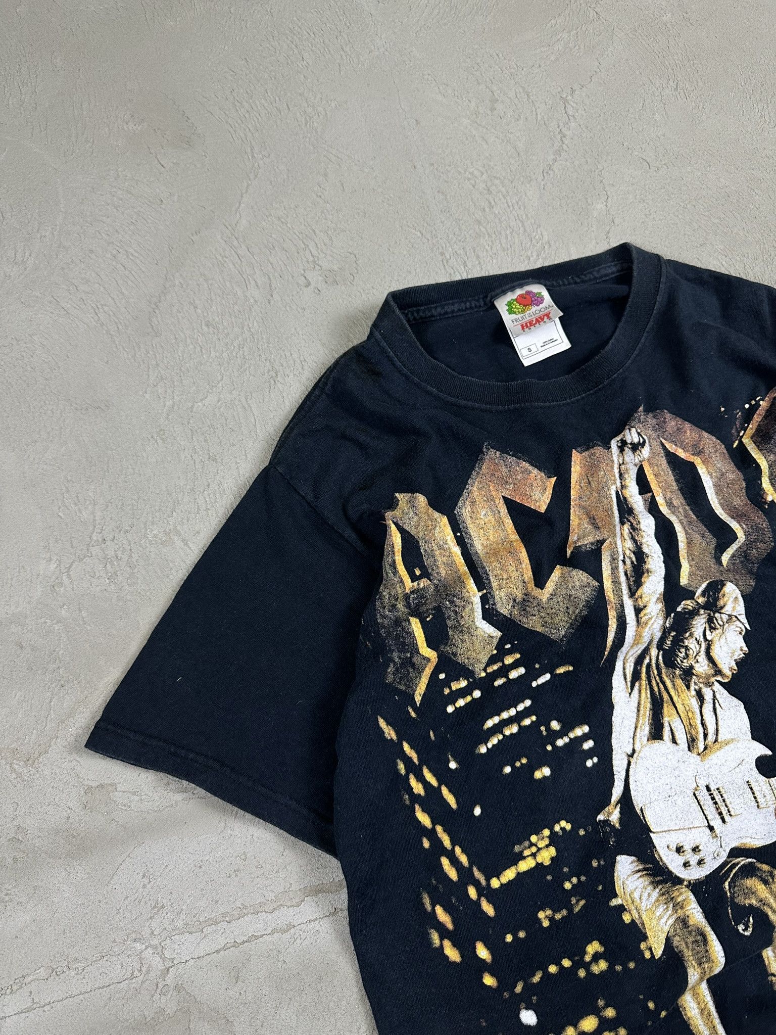 Band Tees 2000s ACDC Rip Tribute Tour Rock Band Promo T-shirt Size US S / EU 44-46 / 1 - 8 Thumbnail
