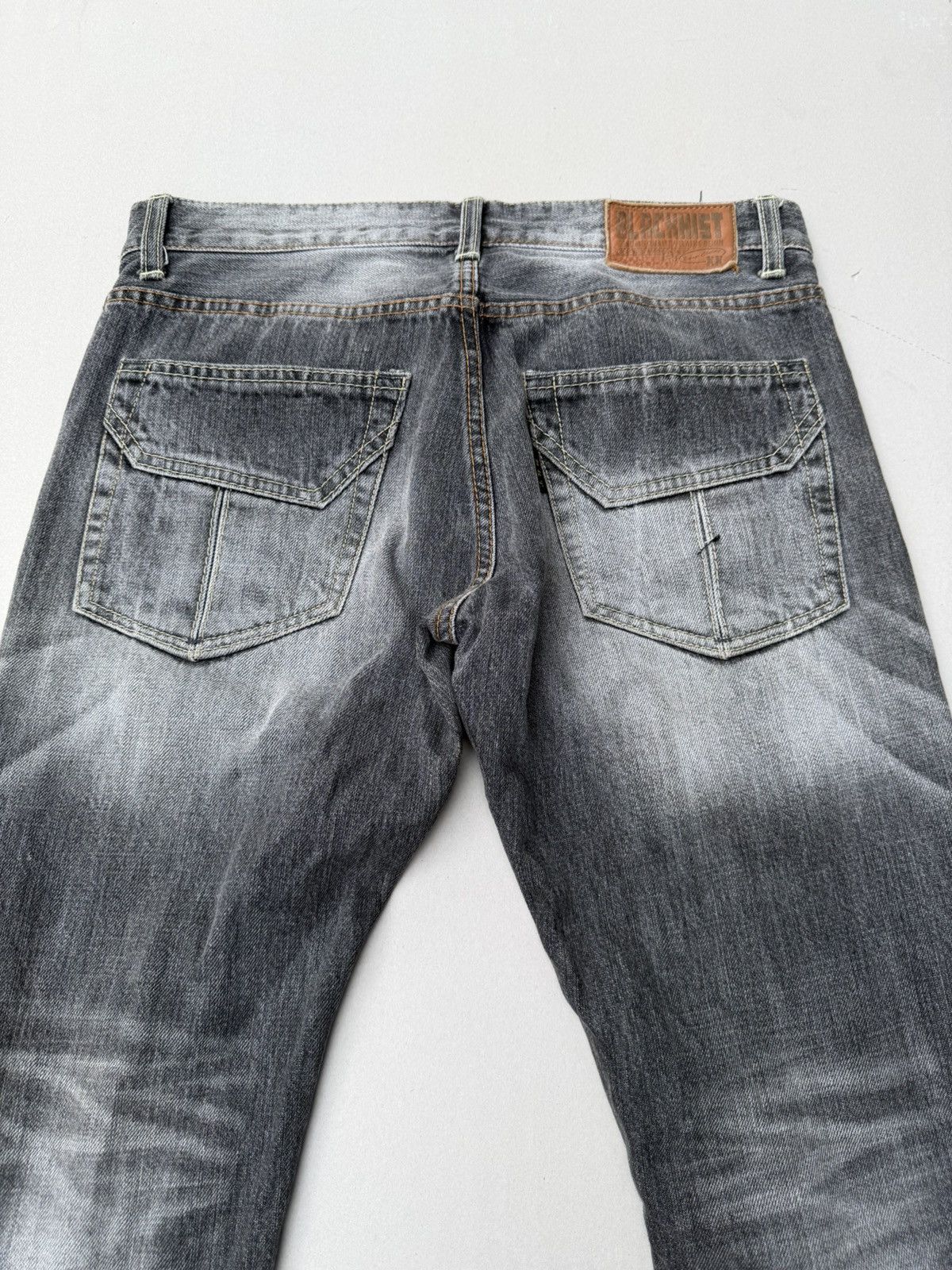 Japanese Brand BLACKHISt lace up flare jeans Size US 30 / EU 46 - 8 Thumbnail