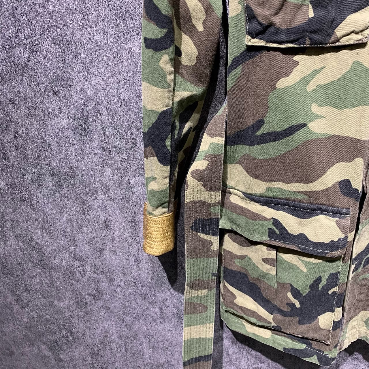 Saint Laurent Paris Saint laurent size 36 Camouflage overalls jacket 2501-Nexta Size XL / US 12-14 / IT 48-50 - 4 Thumbnail