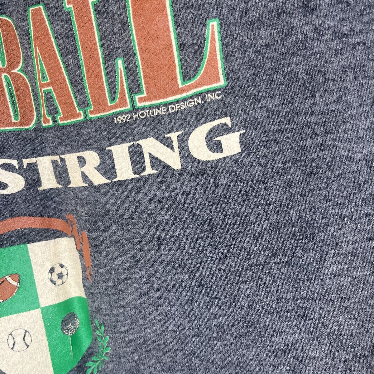 Fruit Of The Loom × Vintage Vintage 1992 Football First String Crewneck Sweatshirt Size US XL / EU 56 / 4 - 3 Thumbnail