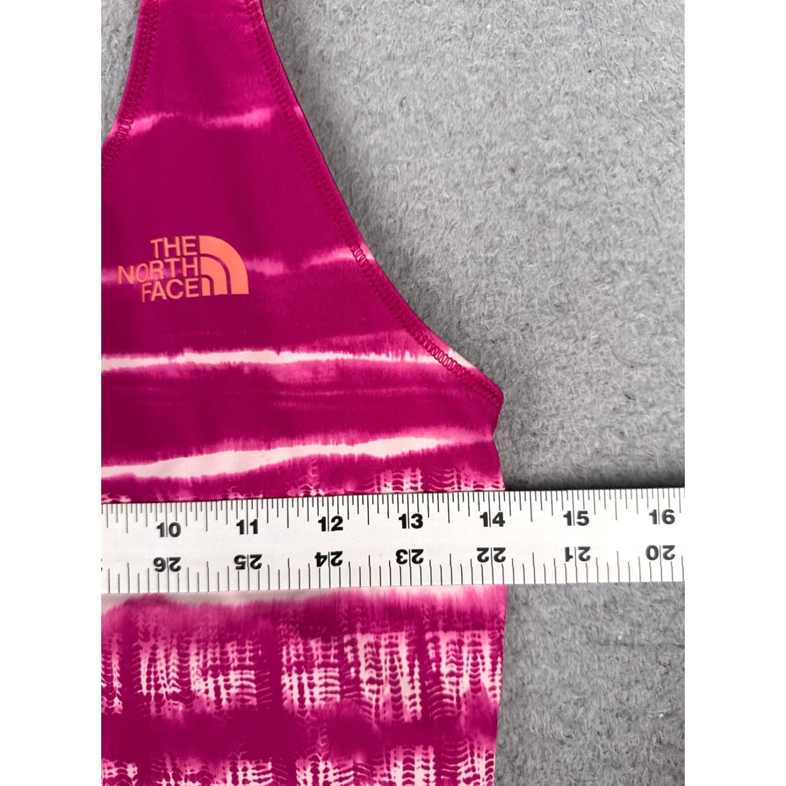 The North Face The North Face Shirt Women Small Pink Stripe Tank Sleeveless Scoop Neck Poly Gym Size S / US 4 / IT 40 - 7 Thumbnail