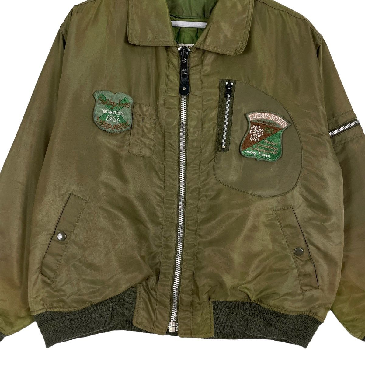 Buzz Rickson's × Japanese Brand 💥EAST BOY MA1 SPORT INCORPORATED RIOT BOMBER JACKET Size US M / EU 48-50 / 2 - 6 Thumbnail