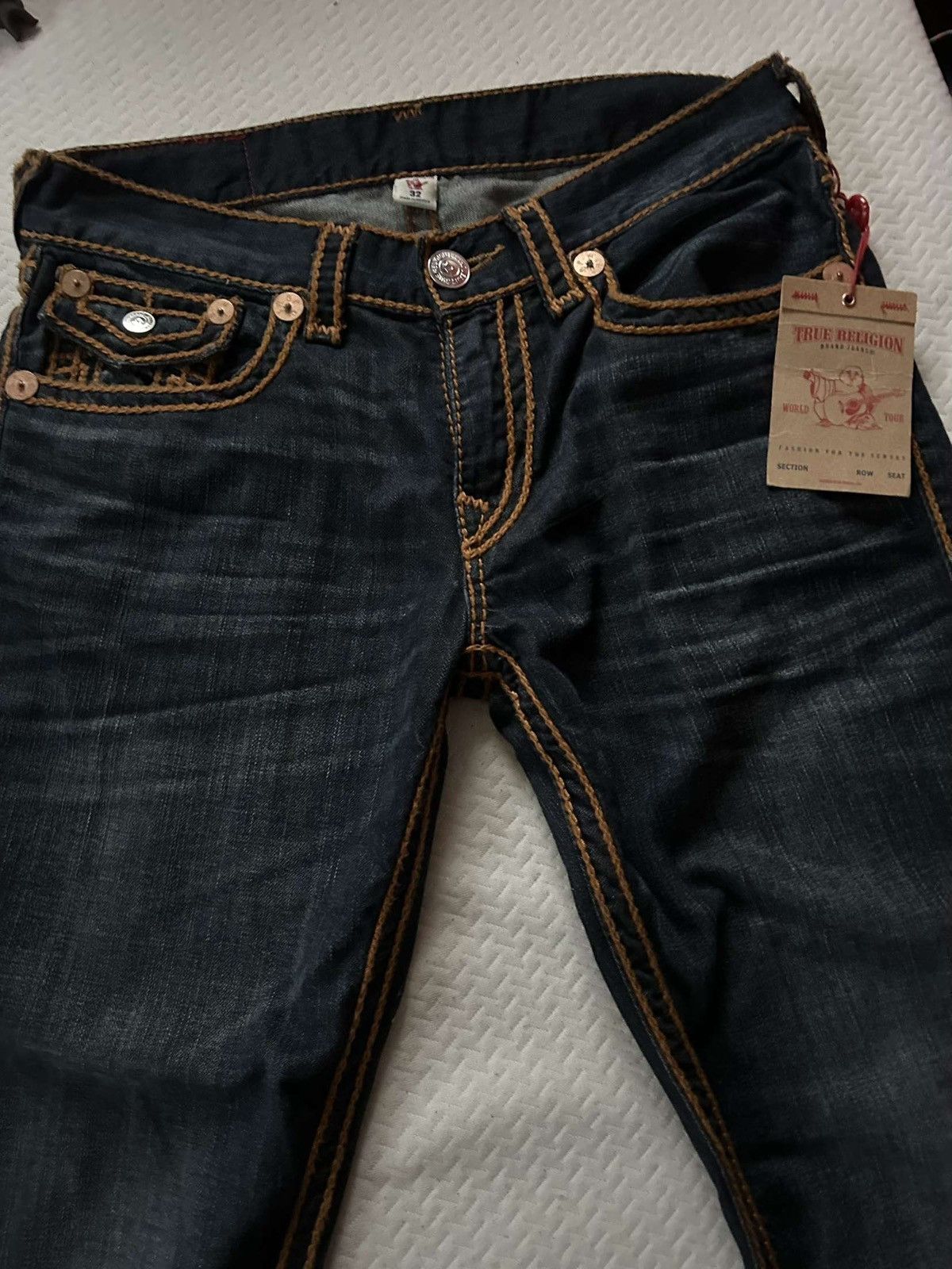 True Religion × Vintage True Religion Jeans Size US 32 / EU 48 - 1 Thumbnail