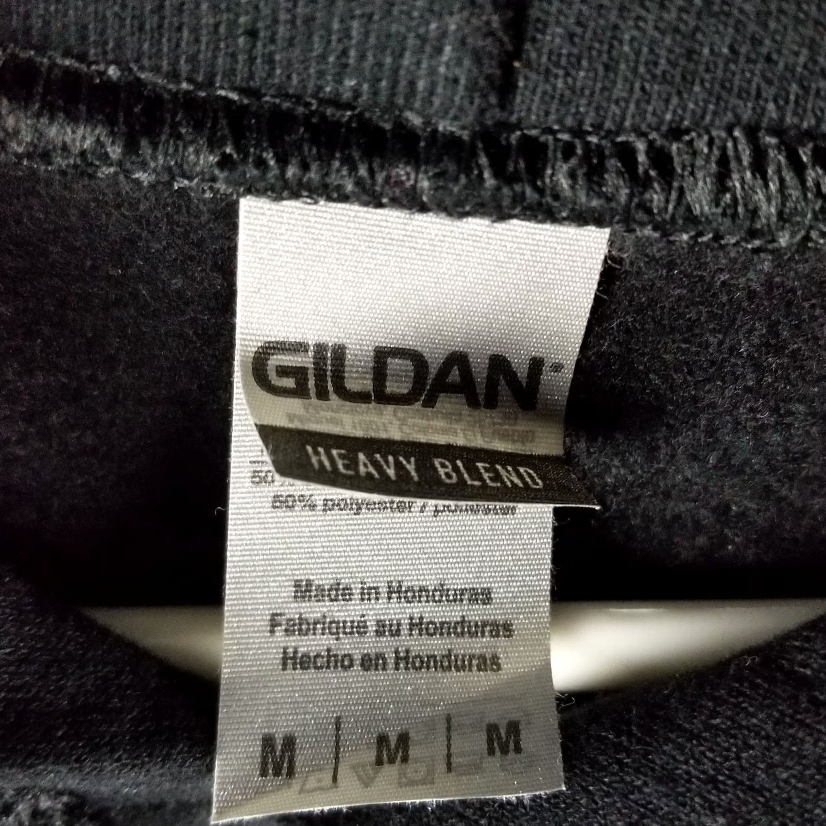 Gildan Gildan Hoodie Mens Adult Medium Pho & Bobba Tea Hooded Zip Graphic Print Video Game Black Winter Seasonal Pullover Sports Casual Shirt Size US M / EU 48-50 / 2 - 3 Thumbnail