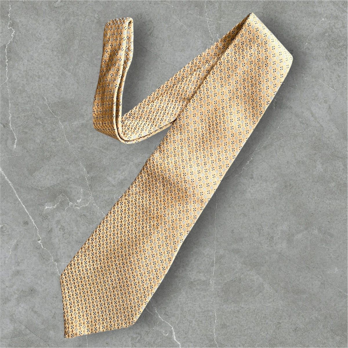 Christian Dior Monsieur Lot of 3 LUXURY DESIGNERS Silk Neckties V Size ONE SIZE - 6 Thumbnail
