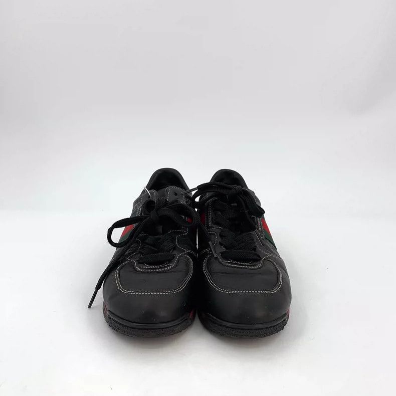 Gucci Gucci Black Logo Pattern Casual Sneakers-2506 Size US 5 / EU 37 - 3 Thumbnail