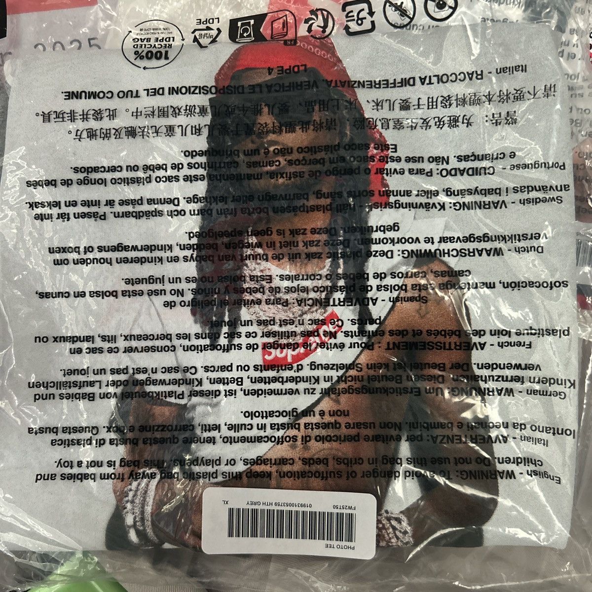 Supreme Supreme X Playboi Carti photo tee XL Size US XL / EU 56 / 4 - 1 Thumbnail