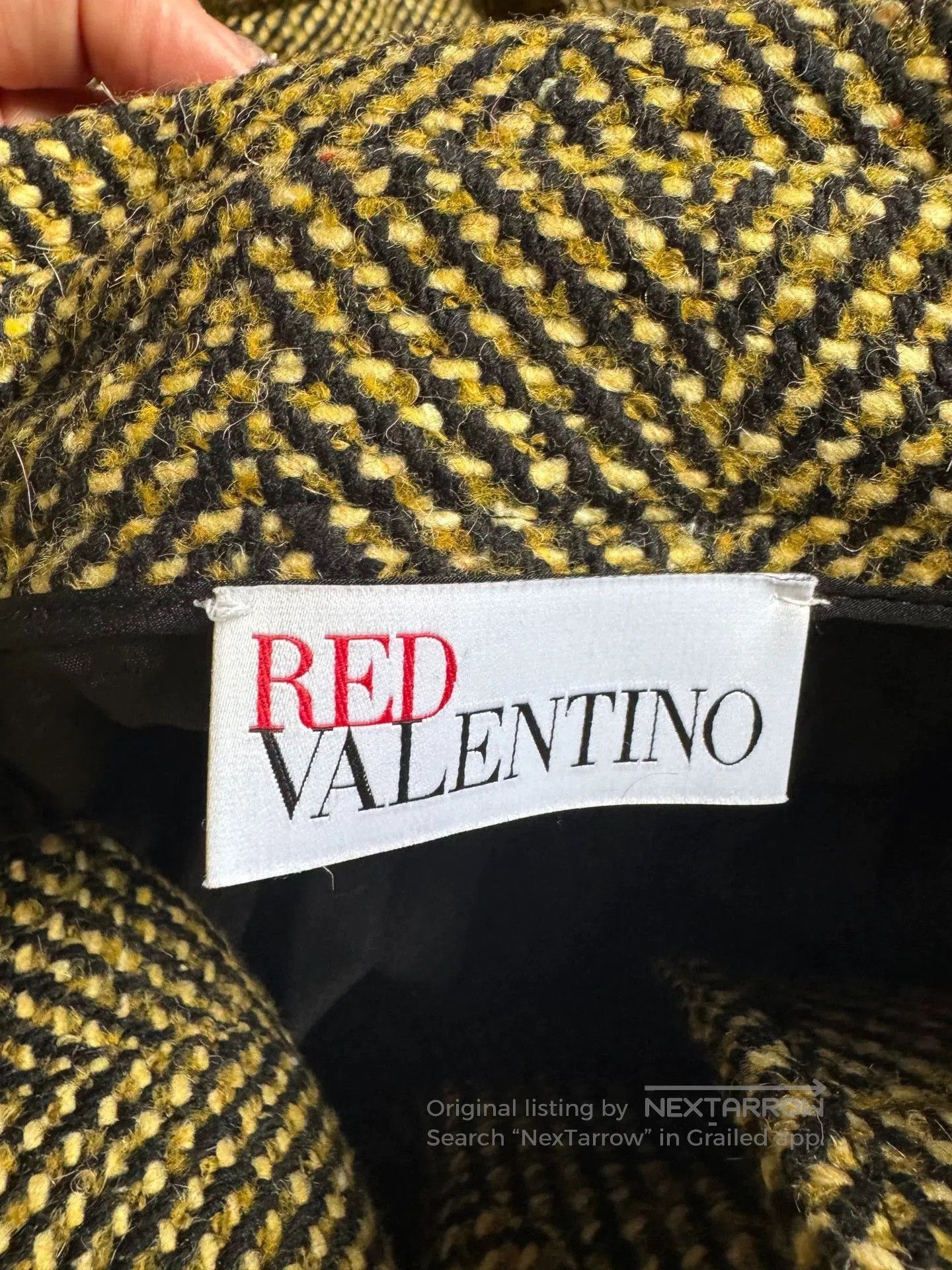 Valentino REDVALENTINO Wool Double-Breasted Cloak. Size US M / EU 48-50 / 2 - 5 Thumbnail