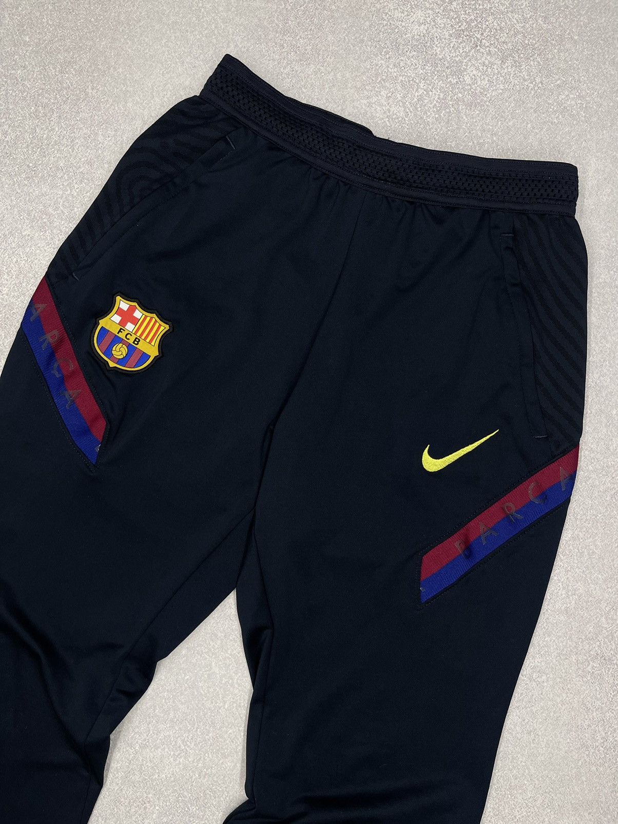 Nike Mens Nike FC Barcelona Soccer Sweatpants Jersey Barca Size US 30 / EU 46 - 3 Thumbnail