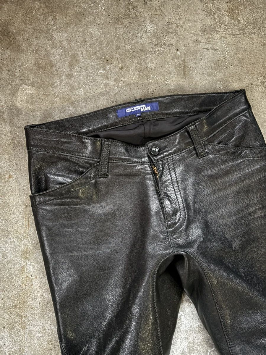 Junya Watanabe AD2004 3D Wrapped Leather Pants Size US 32 / EU 48 - 3 Thumbnail