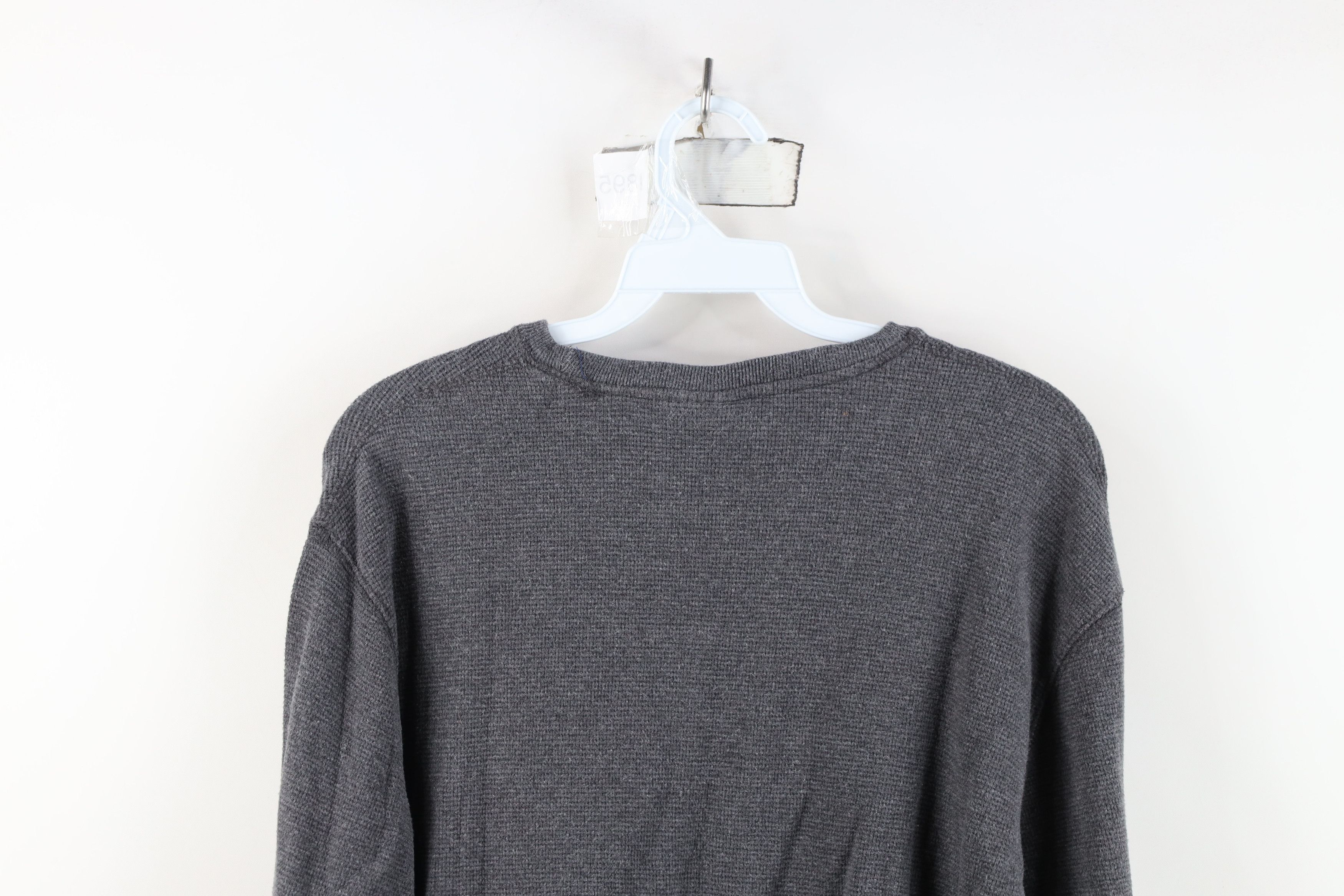Ralph Lauren Vintage Y2K Ralph Lauren Waffle Knit Long Sleeve T-Shirt Size US M / EU 48-50 / 2 - 10 Thumbnail