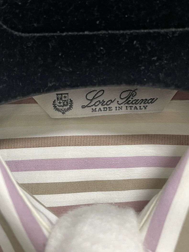 Loro Piana Loro piana Warm striped women's shirt 2506-Nextarrow Size S / US 4 / IT 40 - 4 Thumbnail