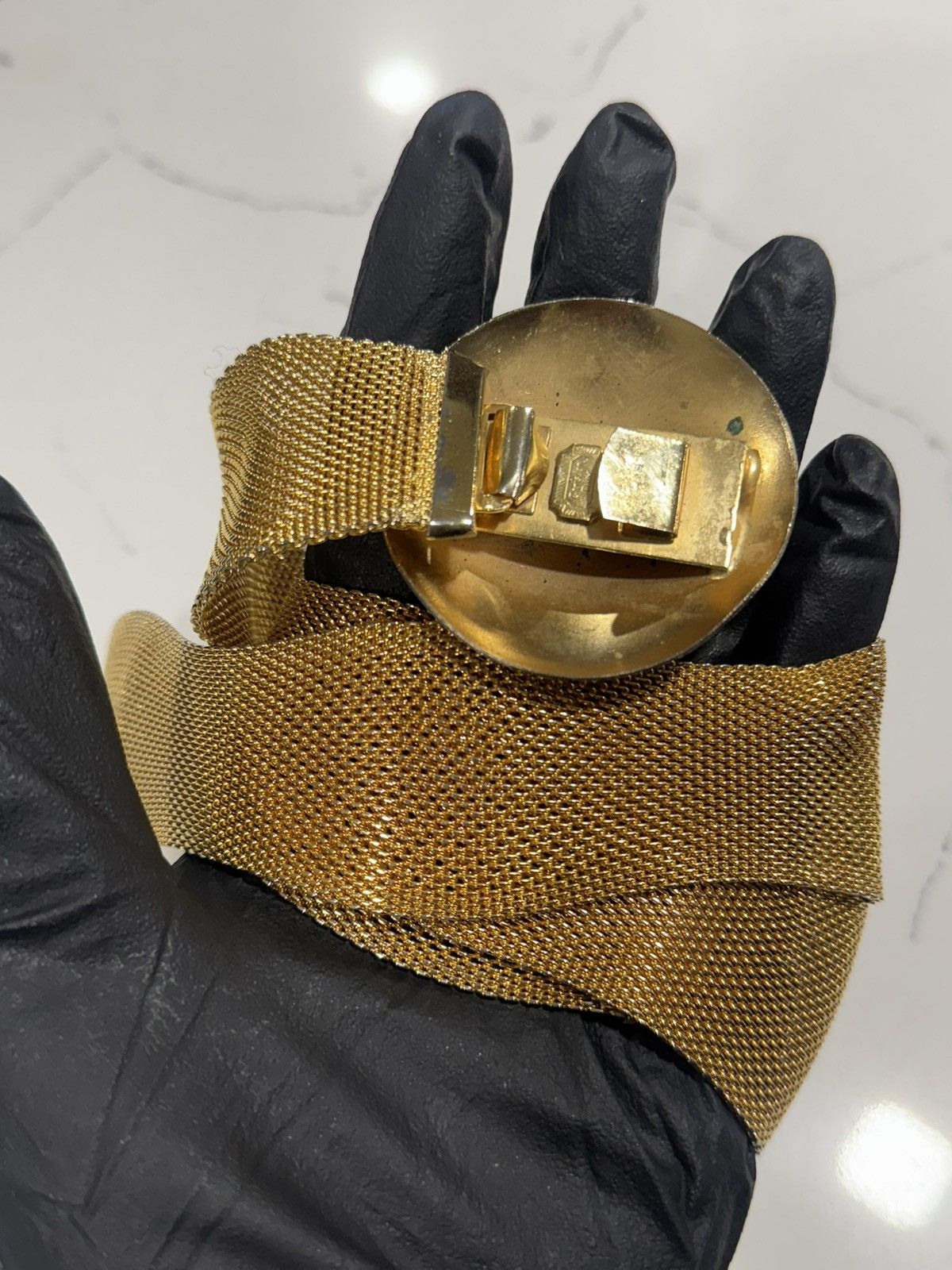 Christian Dior Monsieur Vintage Christian Dior gold-tone mesh belt Size ONE SIZE - 5 Thumbnail