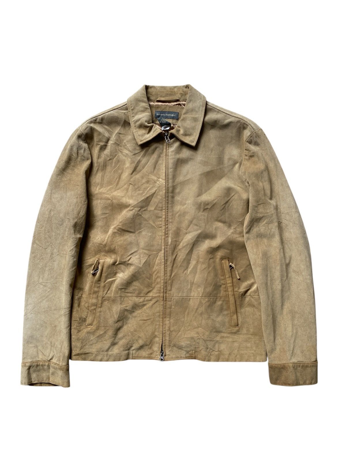 Banana Republic Banana Republic Suede Leather Jacket Size US M / EU 48-50 / 2 - 1 Thumbnail