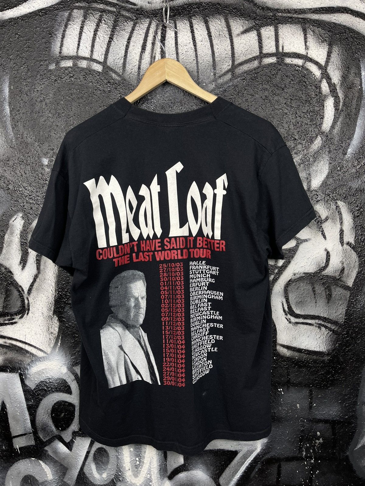 Band Tees Meat Loaf Tour 2003 T-Shirt Men’s Size L Size US L / EU 52-54 / 3 - 4 Thumbnail