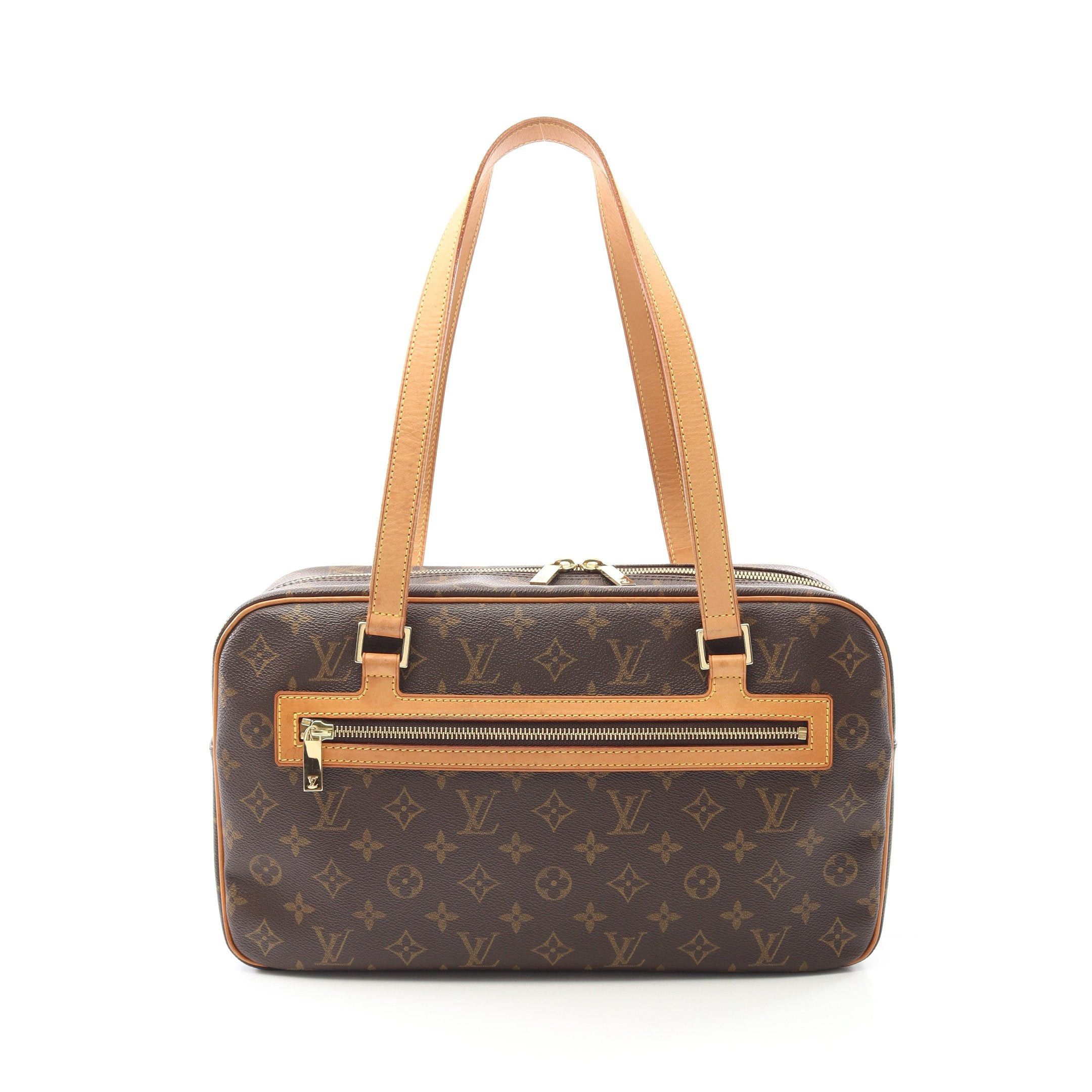 Louis Vuitton Louis Vuitton Cite Gm Monogram Shoulder Bag Leather Brown Size ONE SIZE - 1 Thumbnail