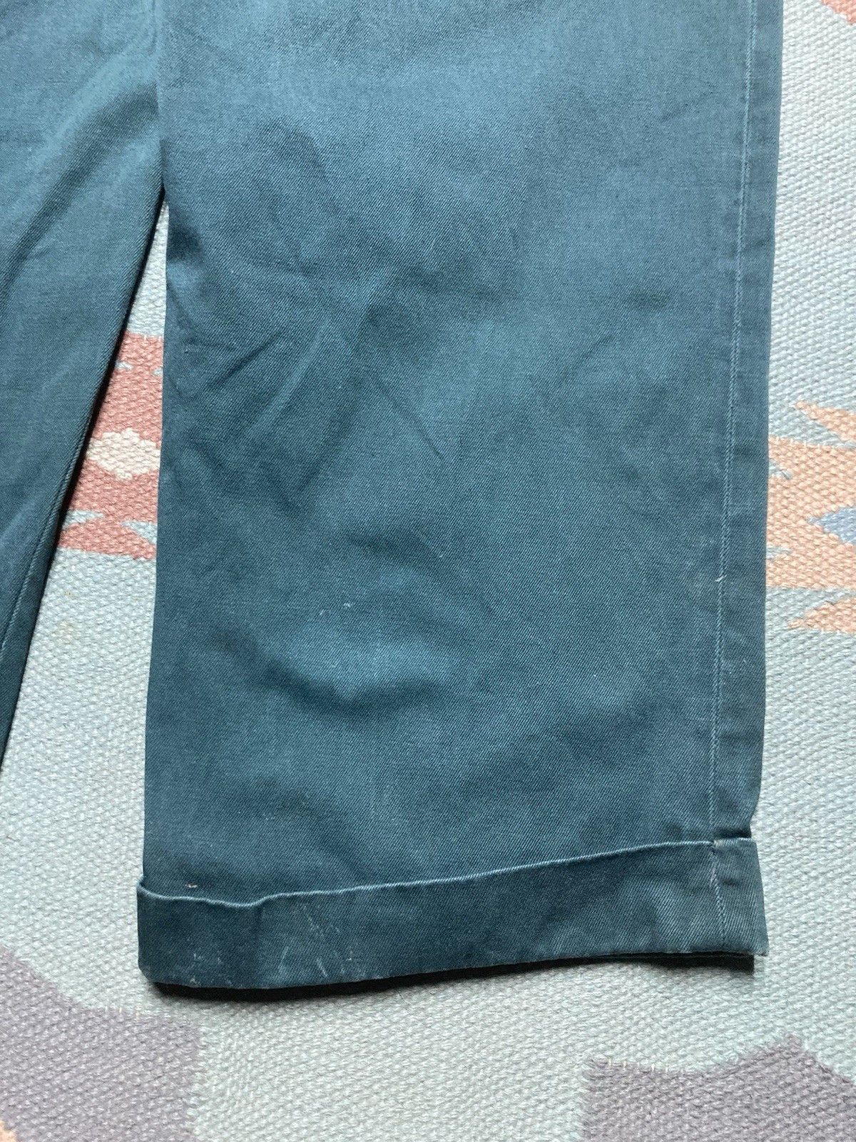 Sears × Vintage 1950s sears luster chino work pants cotton twill 30x27.5 Size US 30 / EU 46 - 10 Thumbnail