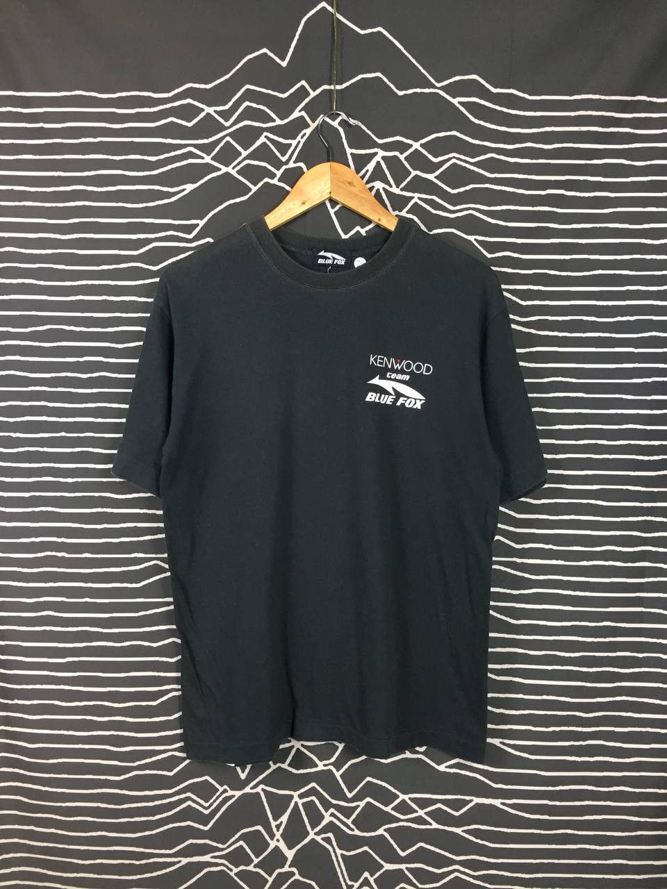 Japanese Brand × Vintage Vtg 90s Kenwood Team Blue Fox Racing Single Stitch Tee Size US M / EU 48-50 / 2 - 5 Thumbnail