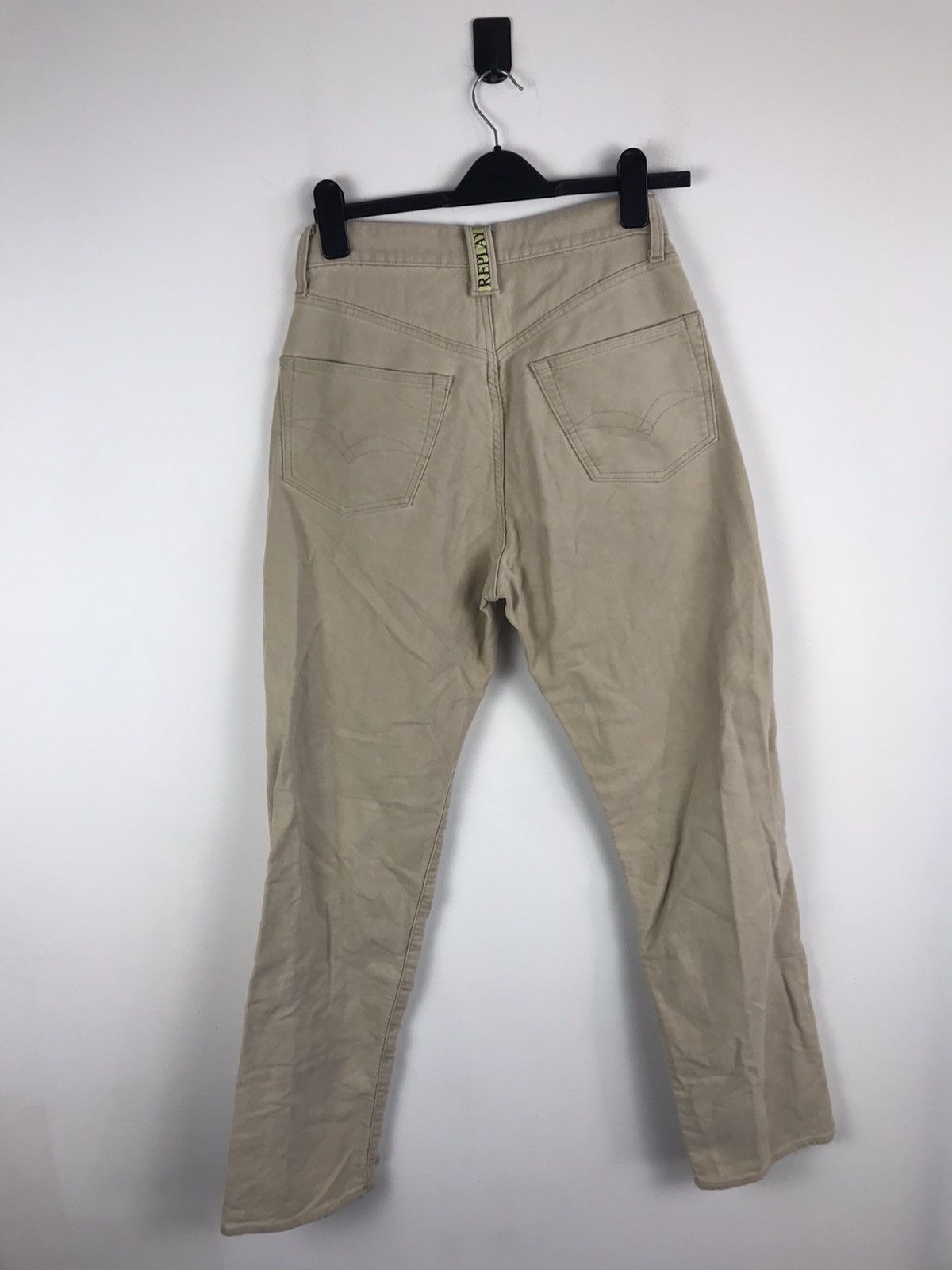 Replay × Vintage Vintage Replay Beige Pants Size US 30 / EU 46 - 4 Thumbnail