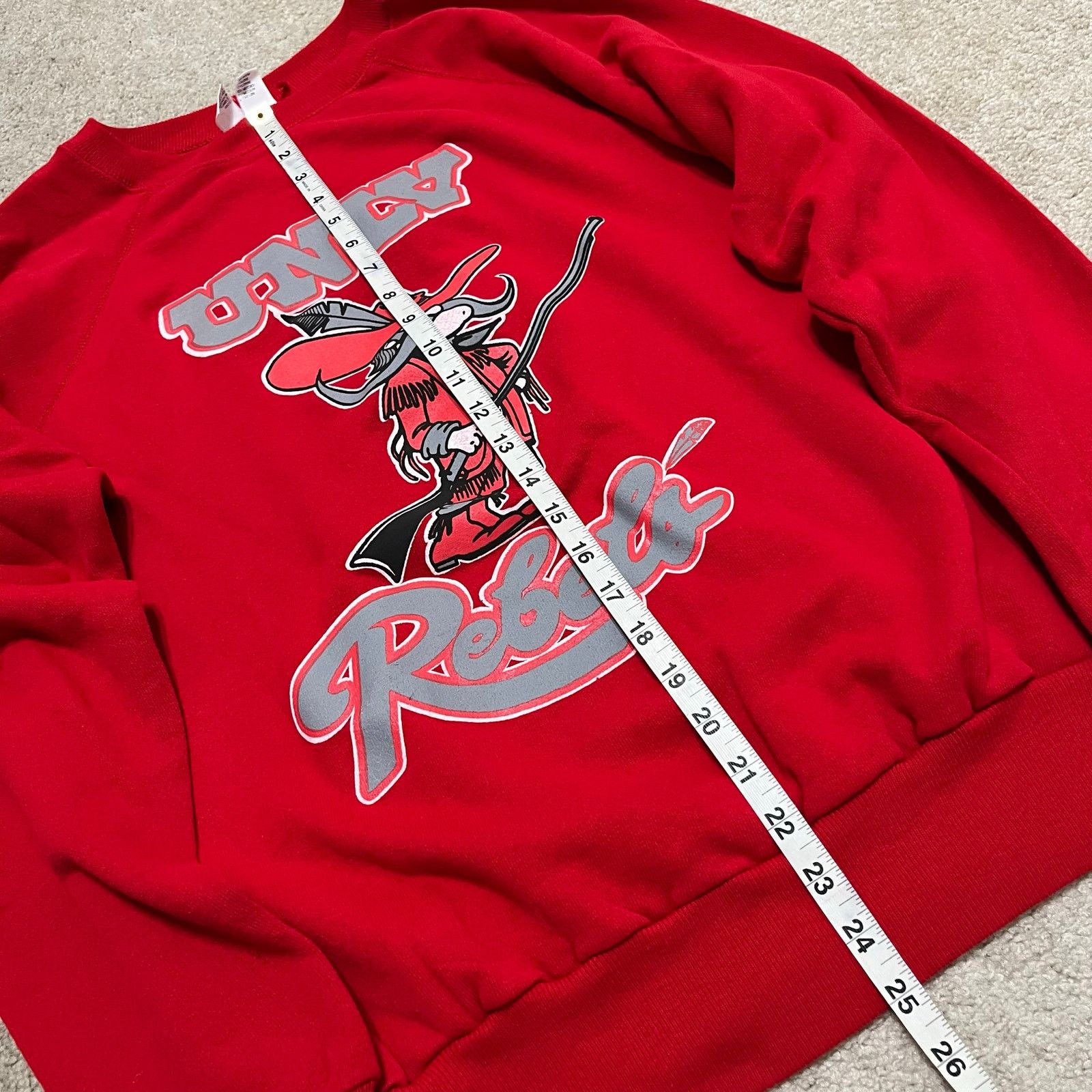 Other Vintage UNLV Rebels College Sports Red Graphic Crewneck XL Size US XL / EU 56 / 4 - 5 Thumbnail