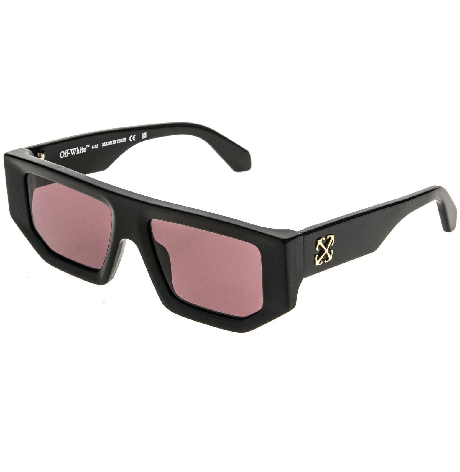 Off-White OFF-WHITE 13F OERI13F Black Purple VANCOUVER Sunglasses Size ONE SIZE - 4 Thumbnail