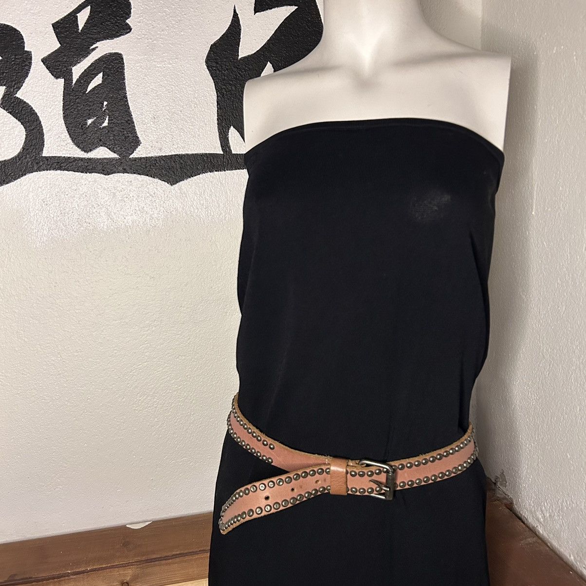 Vintage Brown Studded Western Belt Size ONE SIZE - 1 Thumbnail
