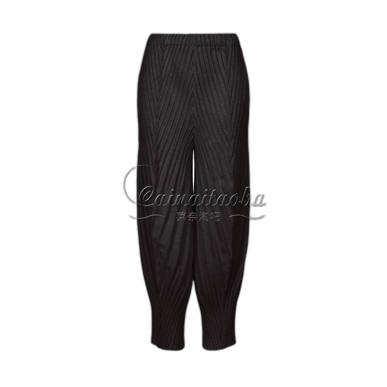 Issey Miyake Issey Miyake Black Puff Pants-yf Size US 44 / EU 60 - 1 Thumbnail