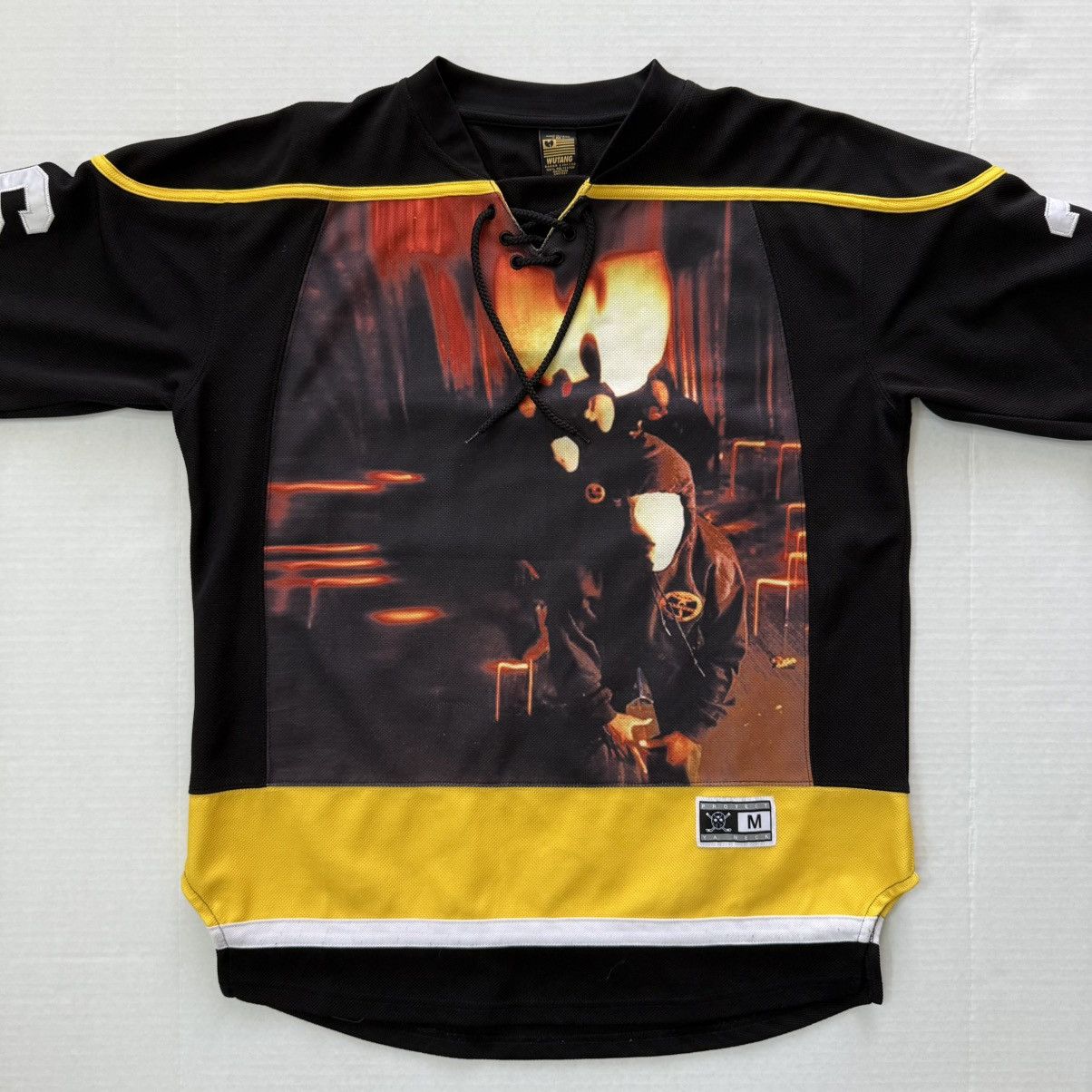 Wu-Tang Clan 🔴Wu-Tang Hockey Jersey Size Medium Wu-Wear Rare Raekwon Gza Size US M / EU 48-50 / 2 - 2 Thumbnail