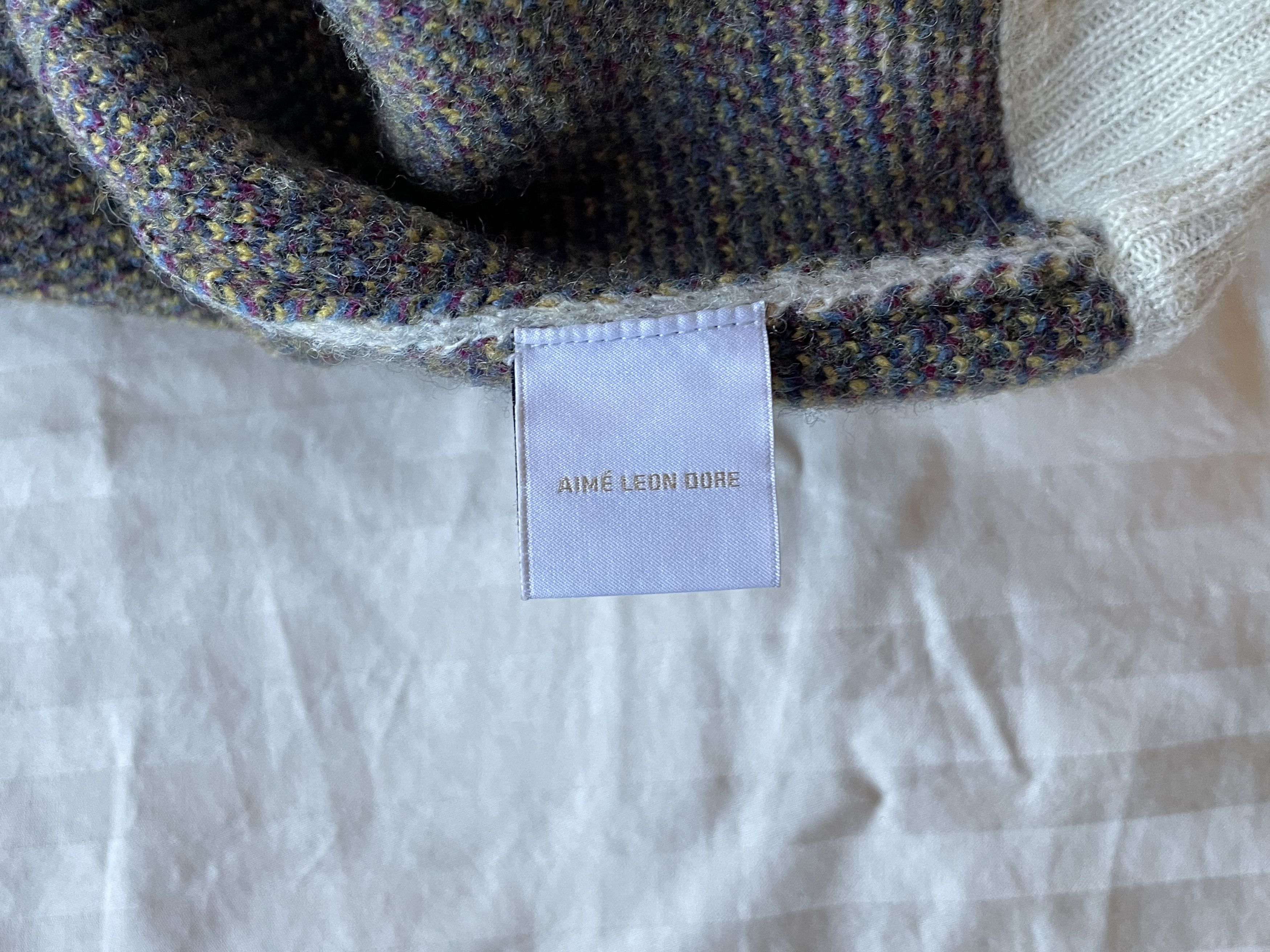 Aime Leon Dore Aime Leon Dore Molina Tape Up Knit Sweater Size US M / EU 48-50 / 2 - 7 Thumbnail