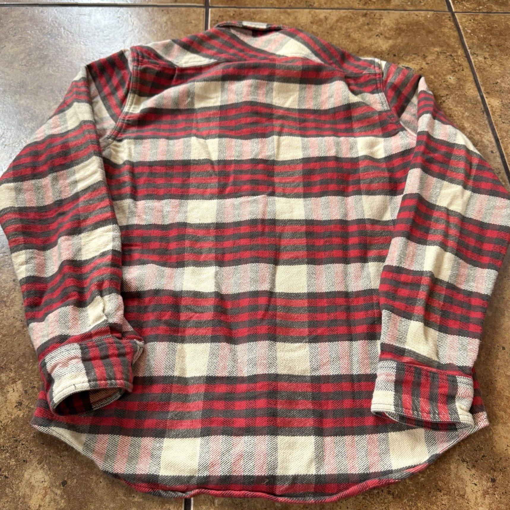 Filson Filson Cotton Flannel Work Shirt S Plaid Red Green Black VTG Chore Button-Up Size US S / EU 44-46 / 1 - 5 Thumbnail