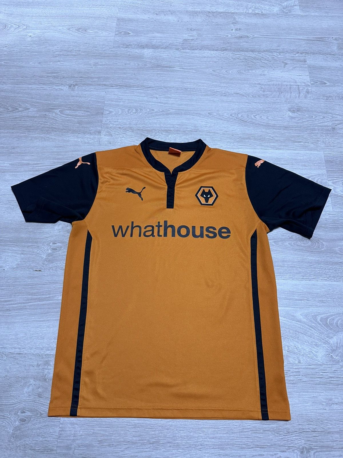 Puma Puma Jersey Soccer Wolverhapmton 2014/15 home shirt Size US M / EU 48-50 / 2 - 1 Thumbnail