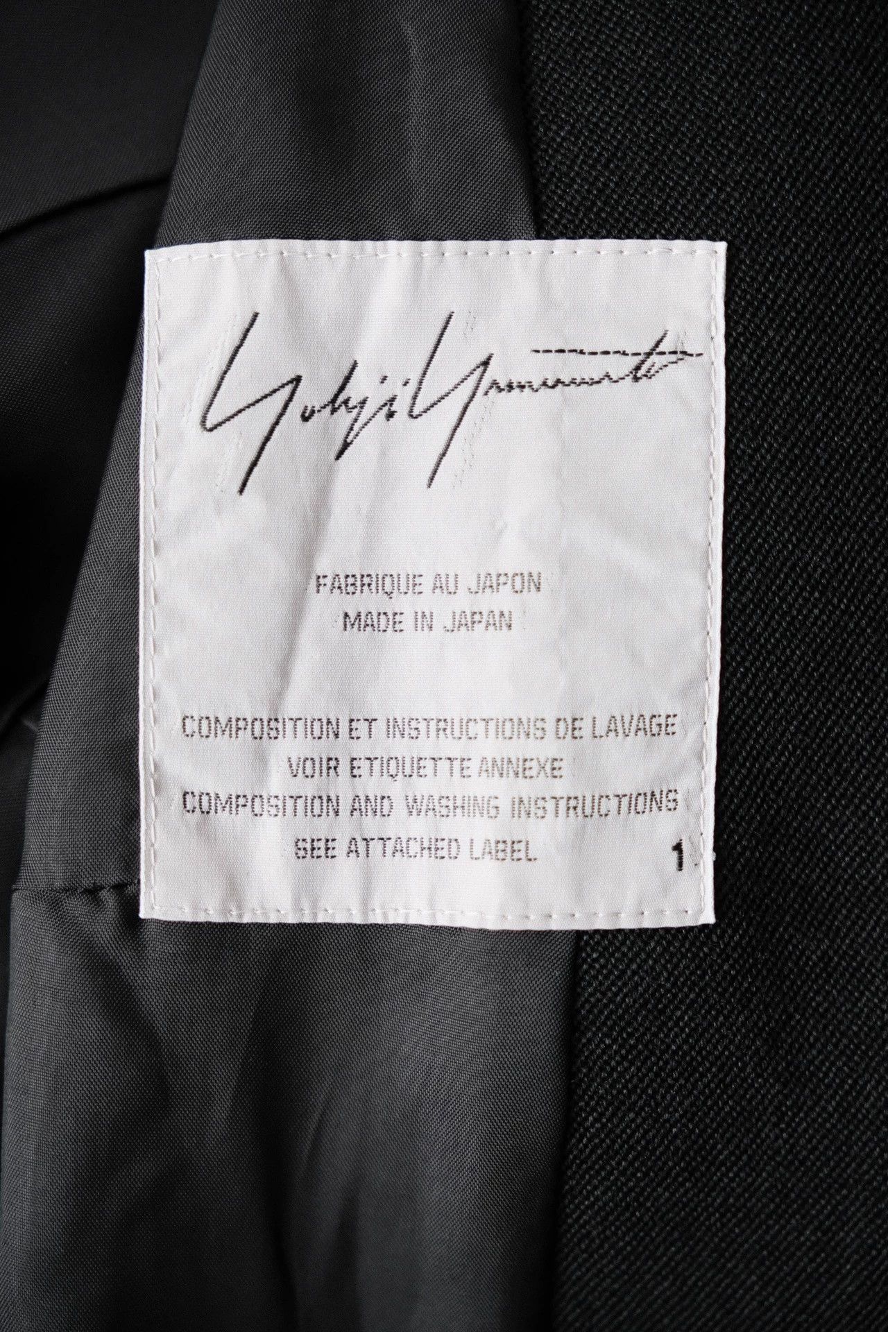 Yohji Yamamoto Yohji Yamamoto 02AW Vintage Deerskin Epaulettes Women's Set Size S / US 4 / IT 40 - 9 Thumbnail