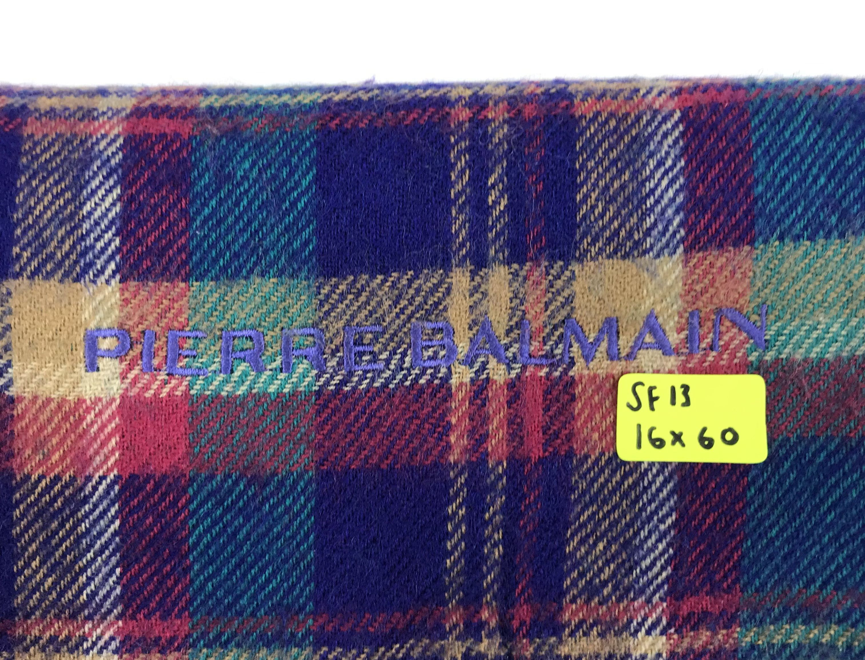 Pierre Balmain Pierre Balmain Luxury Scarf / Muffler / Wool Size ONE SIZE - 5 Thumbnail