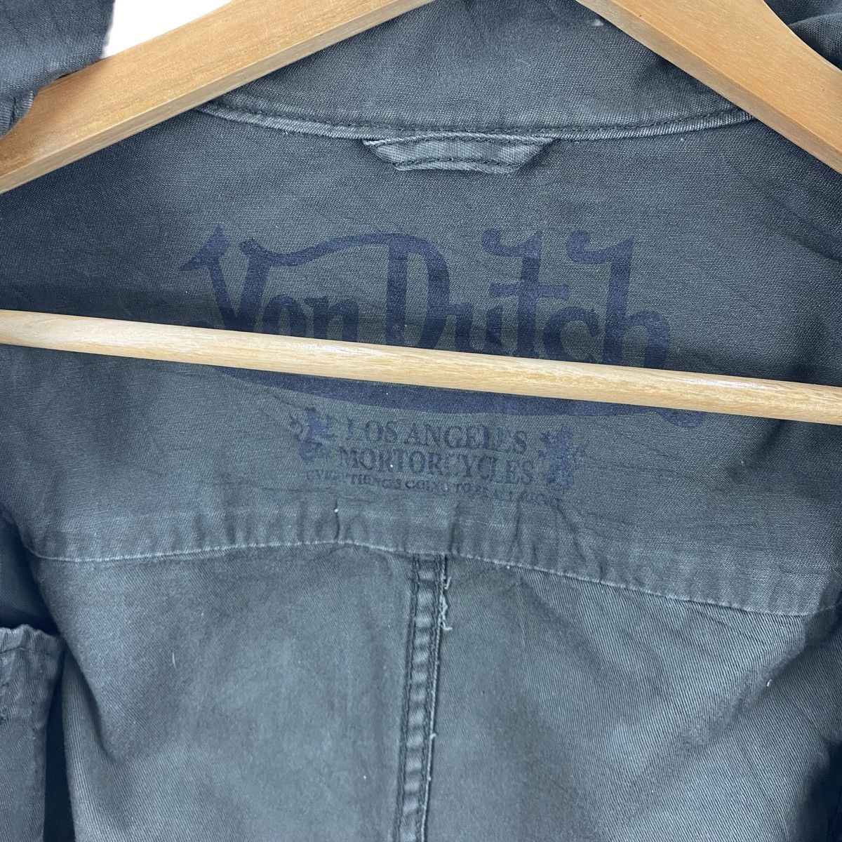 Von Dutch VON DUTCH Olive Hooded Field Bomber Jacket Multi Pocket Size US L / EU 52-54 / 3 - 9 Thumbnail