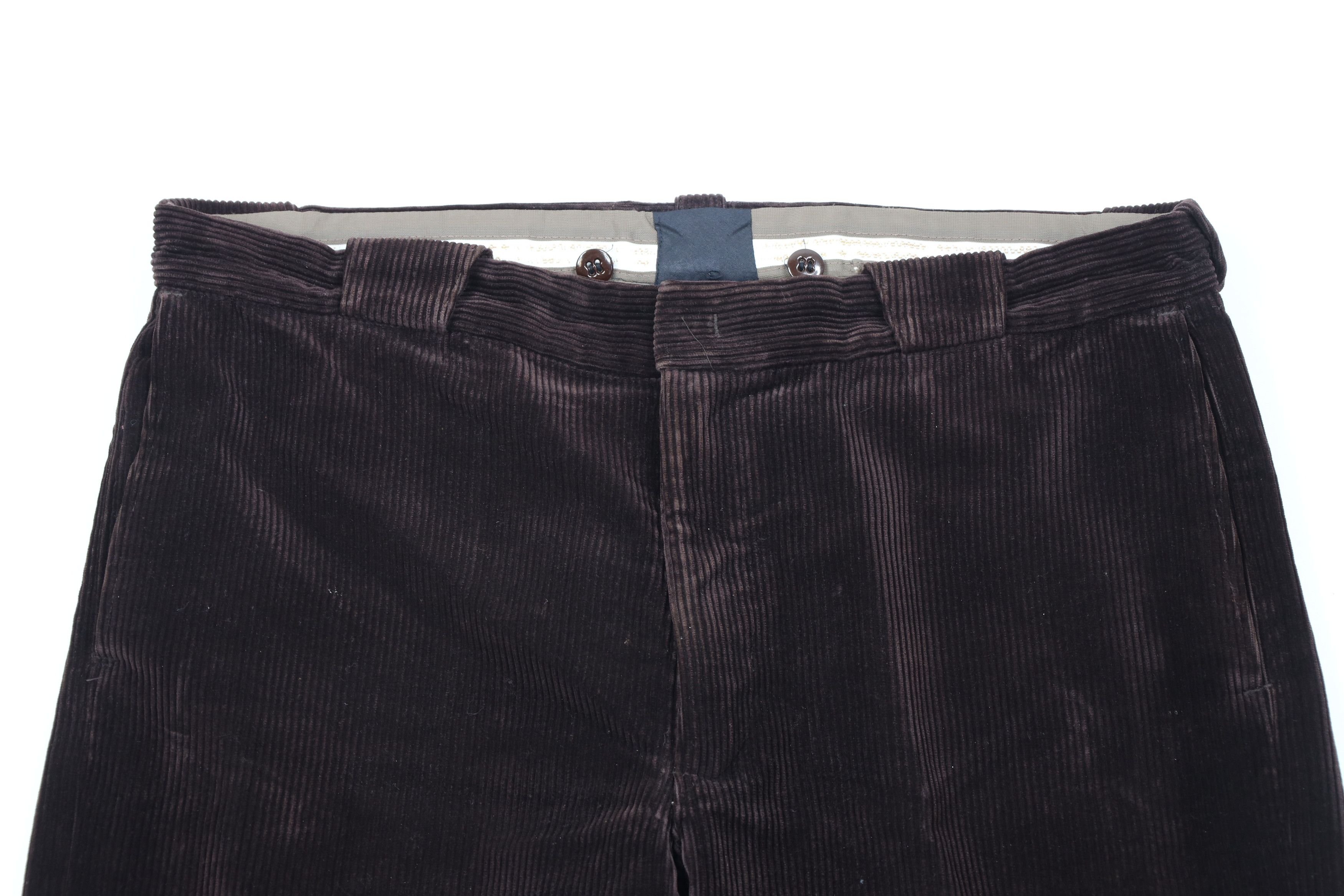 Vintage Vintage 90s Streetwear Corduroy Pants Trousers Brown Size US 38 / EU 54 - 2 Thumbnail