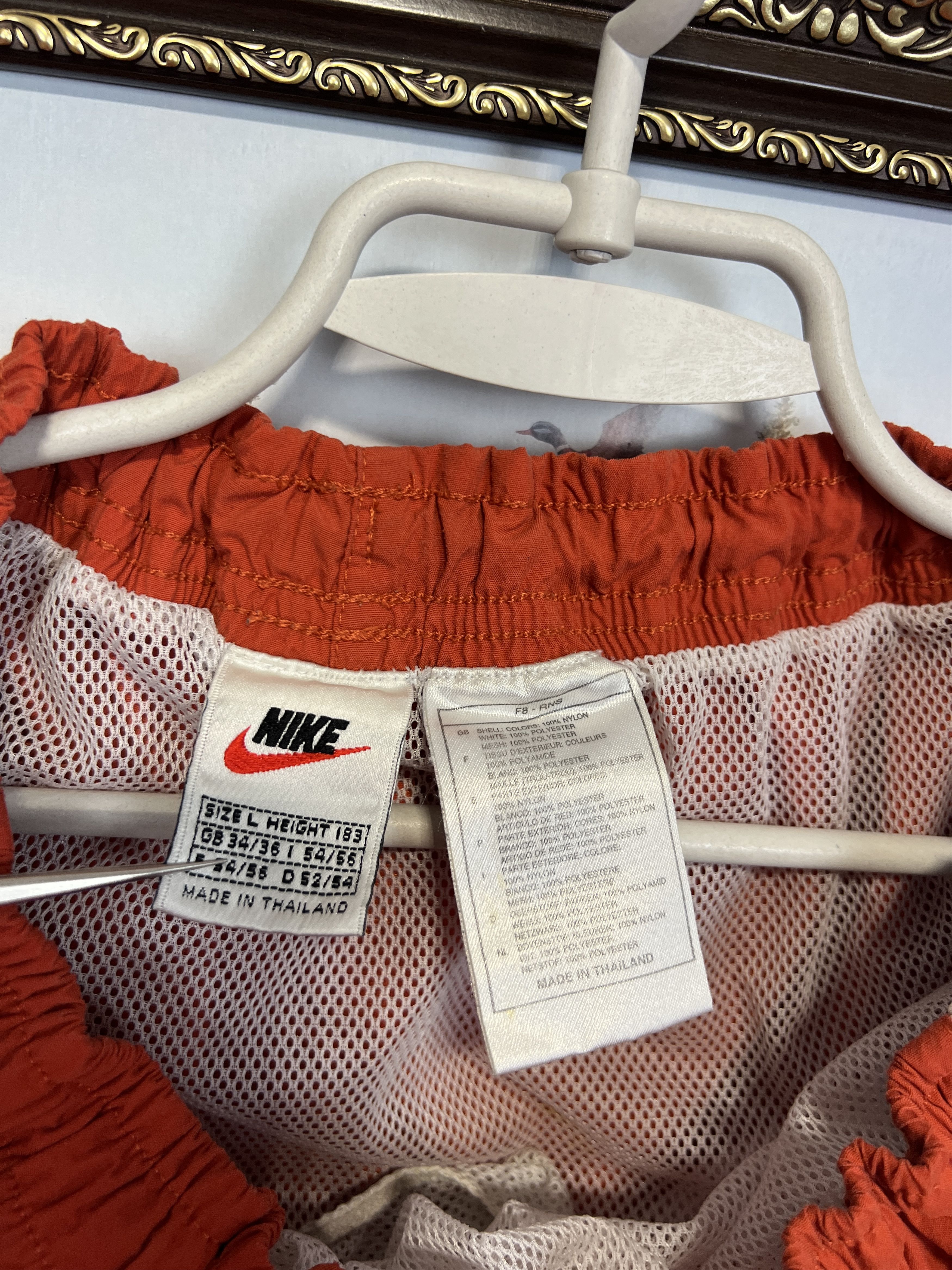 Nike Vintage 90's Nike Swimming Shorts Athletic Rare Hype Sport Size US 34 / EU 50 - 8 Thumbnail