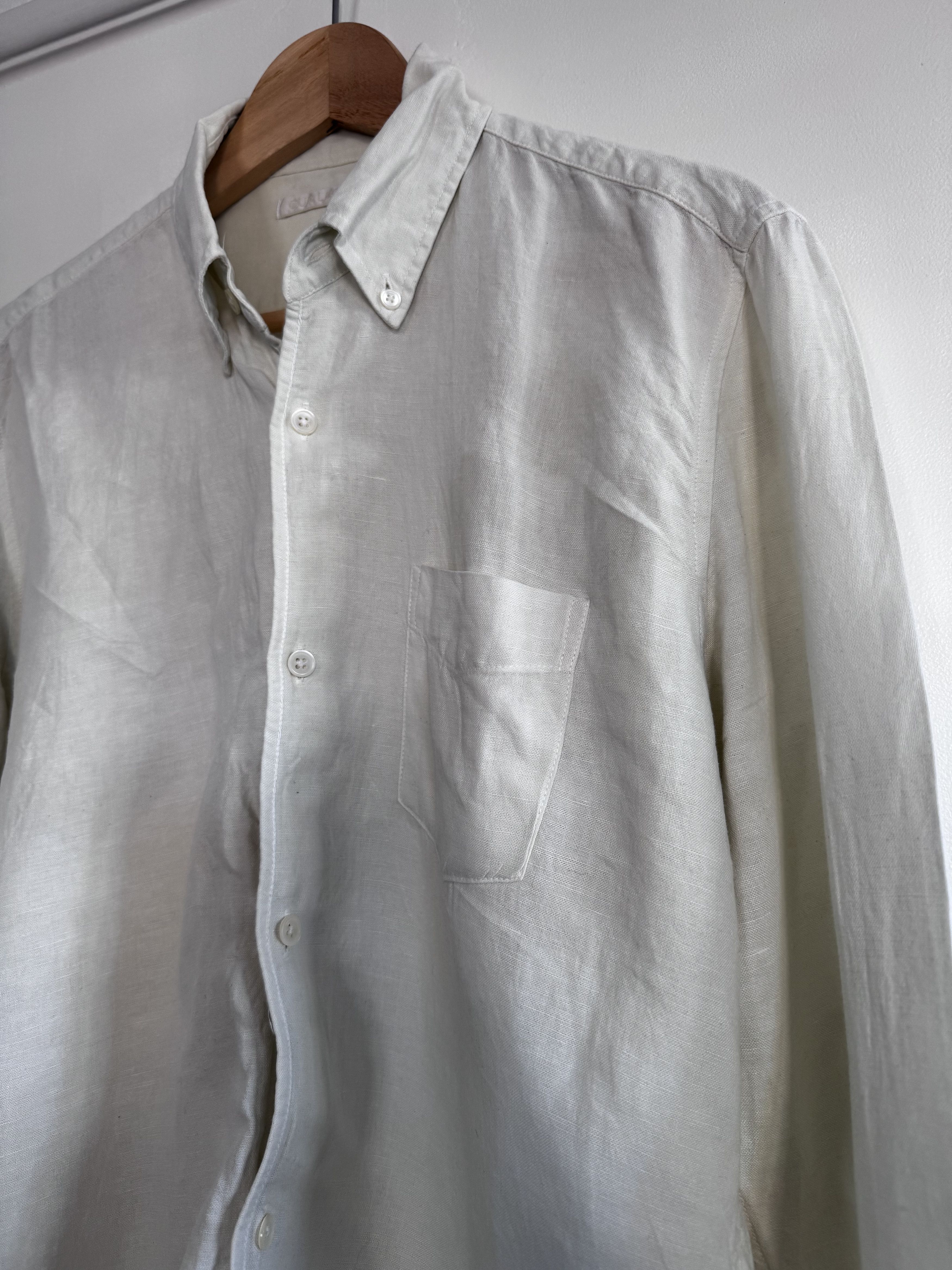 Our Legacy 1950s WHITE LEMON COTTON LINEN Size US S / EU 44-46 / 1 - 4 Thumbnail