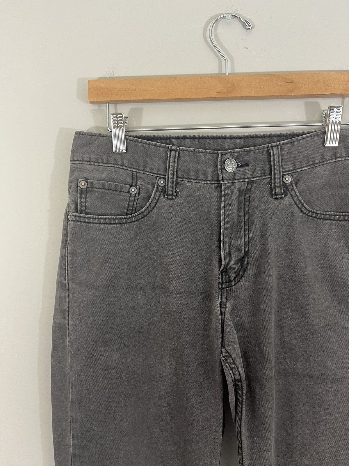 Vintage Sun Faded Perfect Released Hem Distressed Jeans Size US 34 / EU 50 - 4 Thumbnail